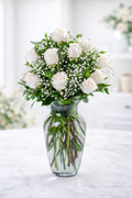 🤍 Promesa Blanca — Rosas Blancas Elegantes